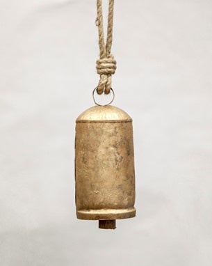 Dome Top Tin Bell - Wood Striker