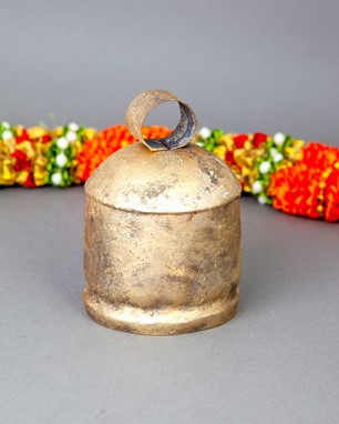 Dome Top Tin Bell - Wood Striker