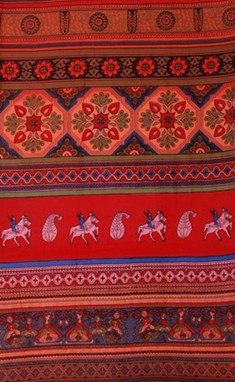 Kalamkari Print Tapestry
