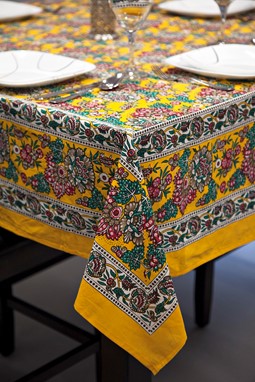 French Floral Table Cloth