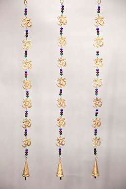 Chime W/ 7 Om And Beads