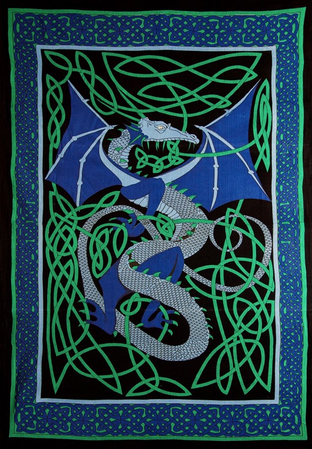 Celtic dragon online tapestry