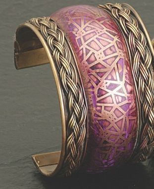 Celtic Design Copper Bracelet